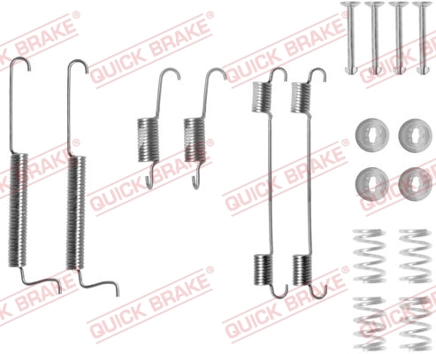Accessory Kit, brake shoes